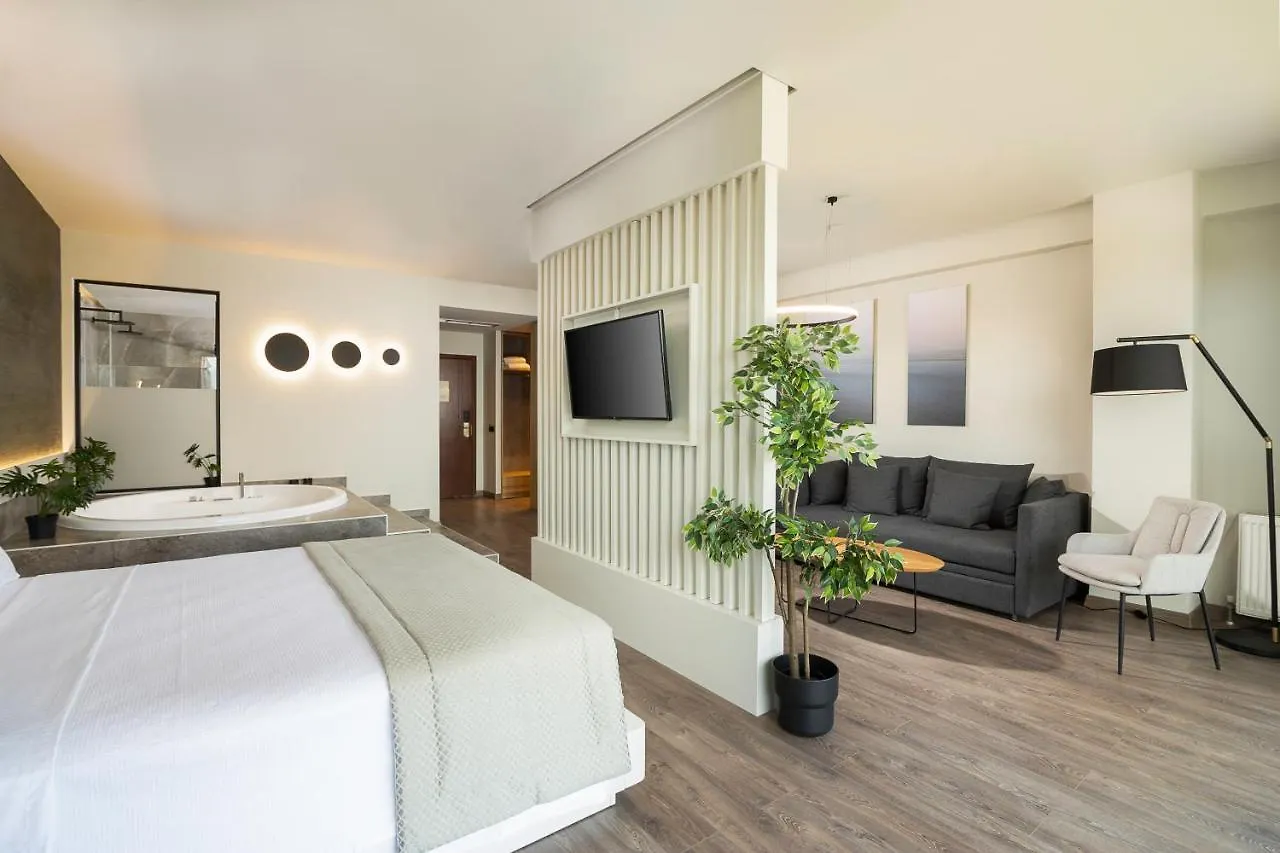 Heaven Hotel Thessaloniki Airport Neon Rysion